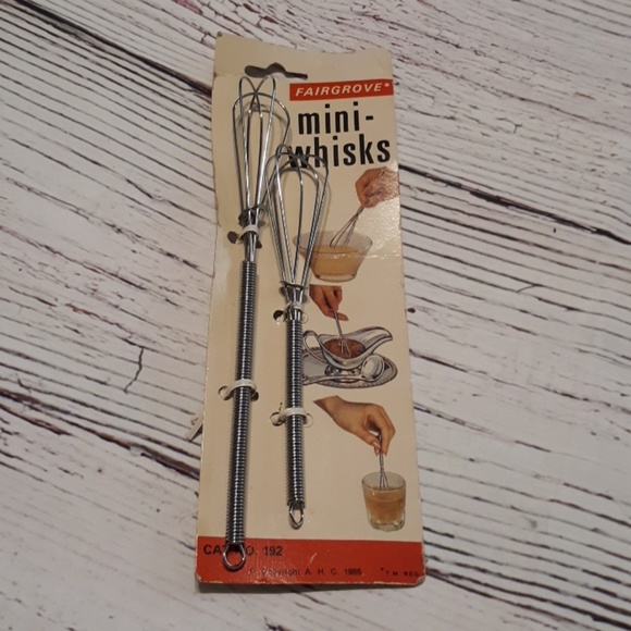 Vintage Other - Vintage Fairgrove Mini-Whisks